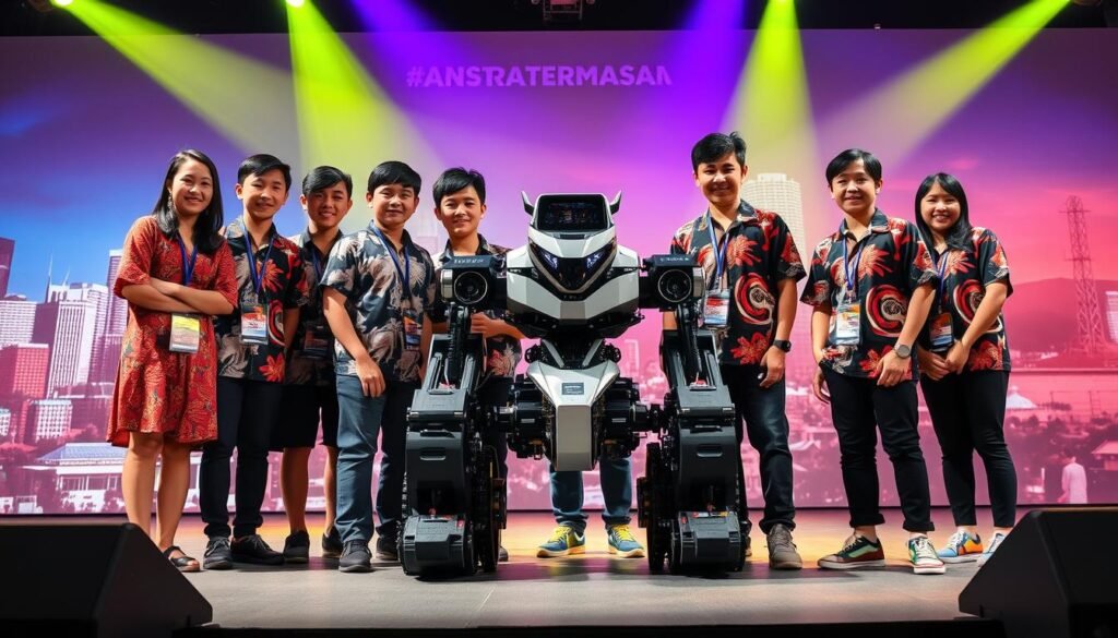 Anak Muda Indonesia Menang Lomba Robotika Internasional di Jepang
