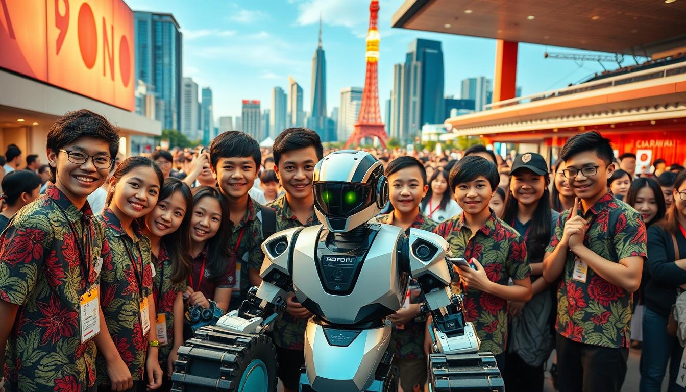 Anak Muda Indonesia Menang Lomba Robotika Internasional di Jepang